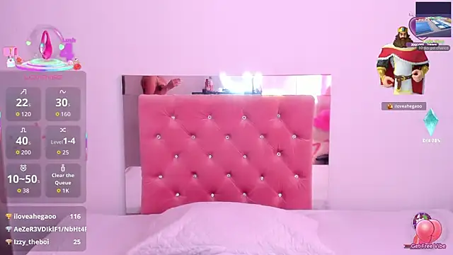 CatalinaBel online show from October 30, 2025, 6:05 pm