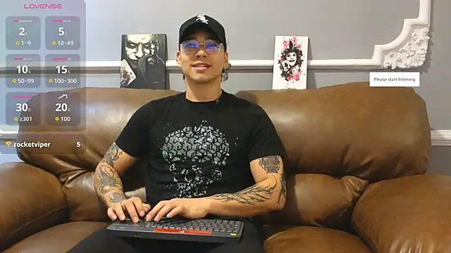 Apolo Burton online show from October 6, 2025, 9:04 pm