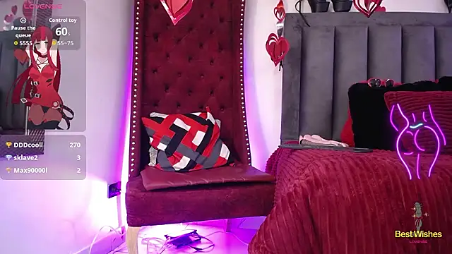 EvaGoddess  online show from February 13, 2026, 8:42 pm