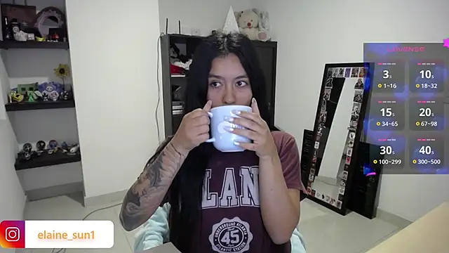 elaine sun1 online show from January 13, 2026, 3:21 am