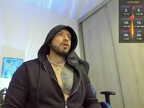 Dave-Max01 online show from October 12, 2025, 2:24 am