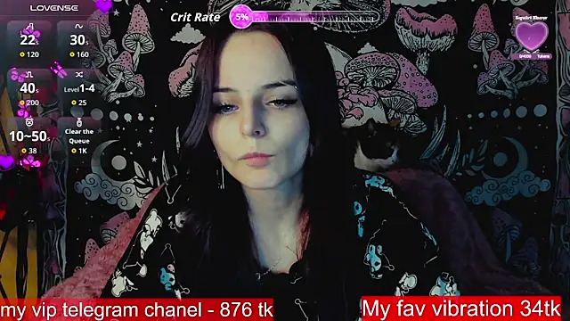 ArianaLight online show from October 25, 2025, 7:14 pm