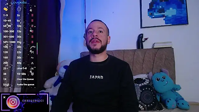 Snapshot of Chriss-ricci chatting on October 13, 2025, 5:20 am Chriss-ricci online show from October 13, 2025, 5:20 am