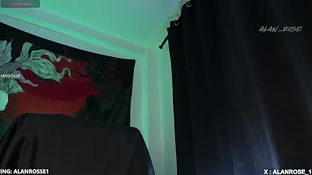 AlanRose01 online show from March 17, 2026, 11:13 am