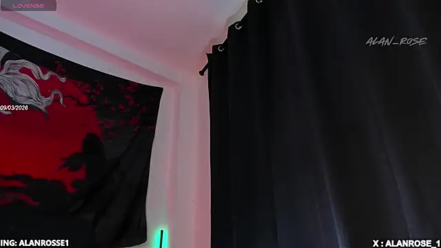 AlanRose01 online show from April 9, 2026, 5:30 pm