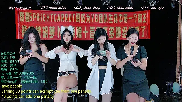 YB-001 online show from November 9, 2025, 2:04 am