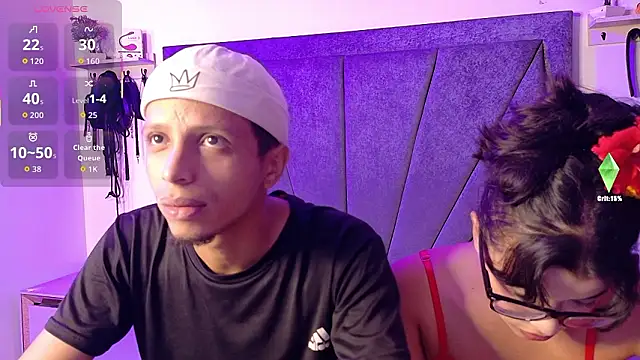 DamianandEva online show from March 21, 2026, 1:04 pm