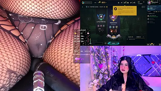 DaphneContry online show from April 14, 2026, 3:55 am