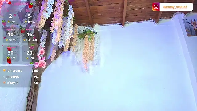 MISS SAMMYROSE online show from May 16, 2026, 10:36 am