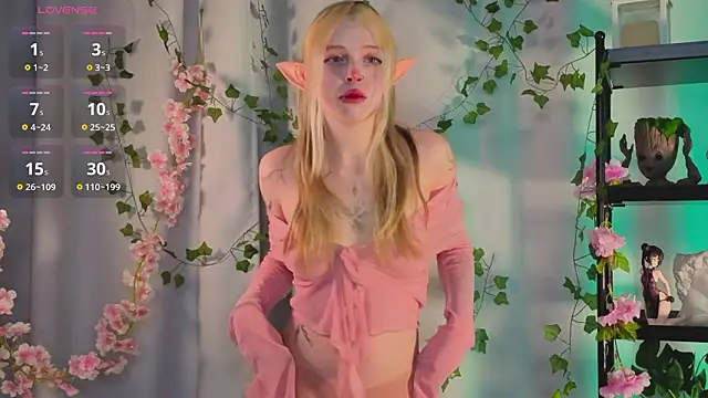 Snapshot of ElvenQueen chatting on February 1, 2026, 2:15 pm ElvenQueen online show from February 1, 2026, 2:15 pm