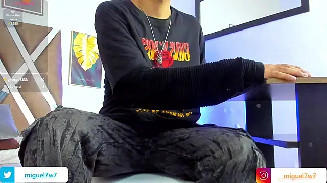 Snapshot of __Miguel7w7 chatting on January 13, 2026, 7:29 pm Miguel7w7 online show from January 13, 2026, 7:29 pm