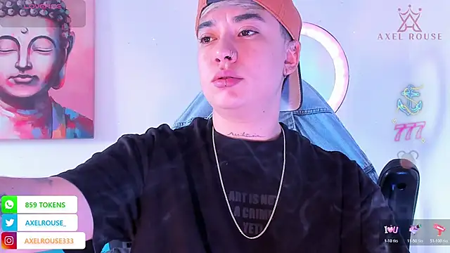 AxelRouse3 online show from February 23, 2026, 6:19 pm