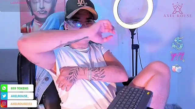 AxelRouse3 online show from March 1, 2026, 11:49 pm