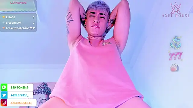 AxelRouse3 online show from March 22, 2026, 4:19 pm