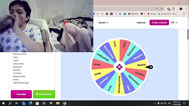 Giby Grace online show from March 2, 2026, 5:41 am