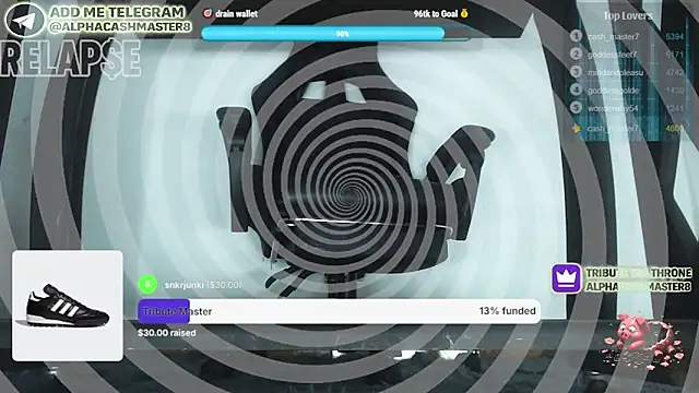 Alphacashmaster777 online show from March 9, 2026, 10:02 pm