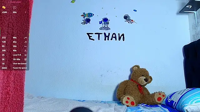 ethan  01 online show from January 15, 2026, 8:45 pm