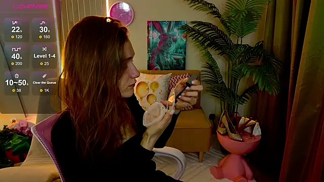 Snapshot of CarolainGilbert chatting on January 19, 2026, 5:11 am CarolainGilbert online show from January 19, 2026, 5:11 am