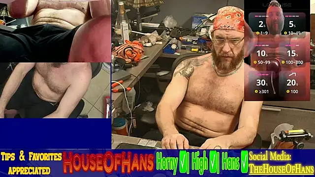 HouseOfHans online show from April 2, 2026, 1:18 pm