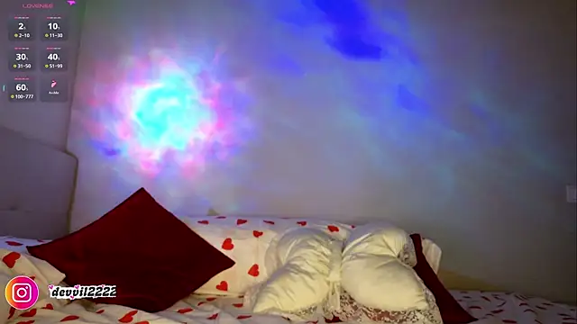 Devvil2222 online show from February 14, 2026, 8:09 pm