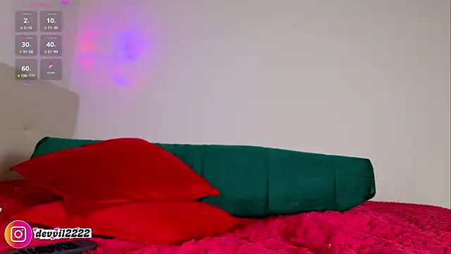 Devvil2222 online show from March 19, 2026, 7:36 pm