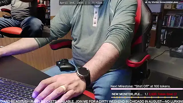 DeanonCam online show from April 3, 2026, 8:26 pm