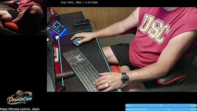 Snapshot of DeanonCam chatting on July 11, 2026, 6:19 pm DeanonCam online show from July 11, 2026, 6:19 pm