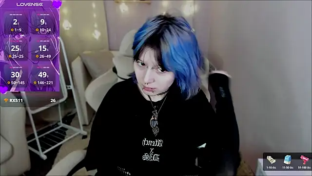 Ashley Veil online show from February 24, 2026, 8:21 pm