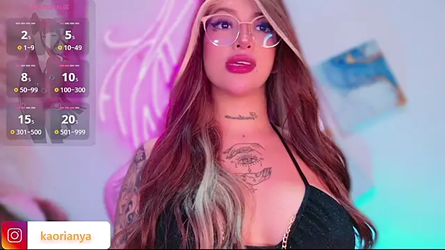 Snapshot of kaorianya chatting on February 22, 2026, 12:57 am kaorianya online show from February 22, 2026, 12:57 am