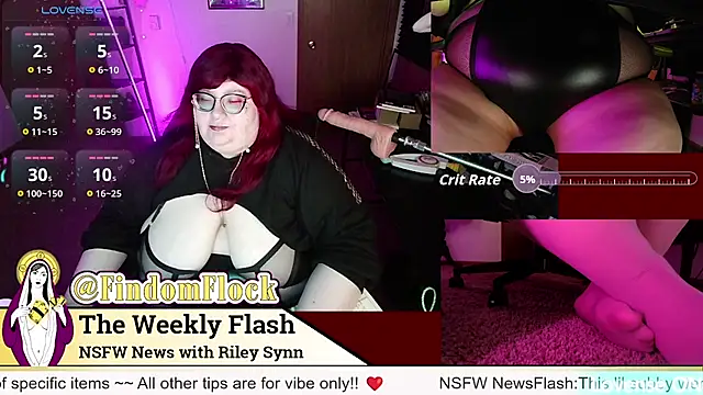 RileySynn online show from July 11, 2026, 2:17 pm