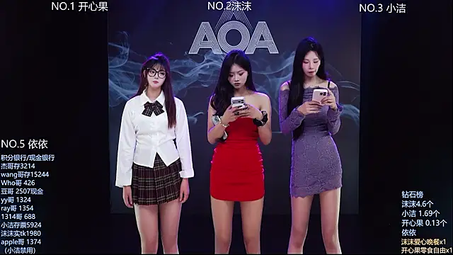 Snapshot of __AOA__ chatting on February 3, 2026, 8:14 pm AOA online show from February 3, 2026, 8:14 pm