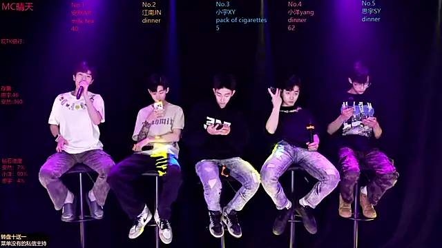 AOA-boy001 online show from April 6, 2026, 3:57 pm