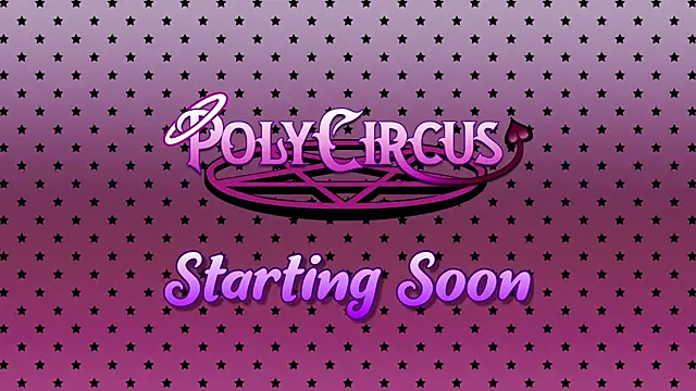 Snapshot of PolyCircus chatting on July 11, 2026, 4:24 am PolyCircus online show from July 11, 2026, 4:24 am