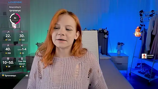 LisaAris online show from June 14, 2026, 6:42 pm