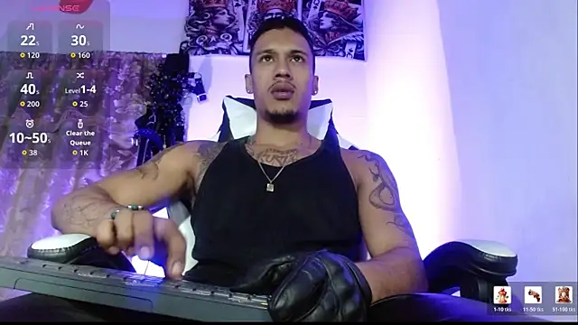 DARK BLACK 0 online show from April 17, 2026, 1:30 am