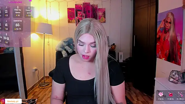 Melody p online show from May 17, 2026, 7:47 pm