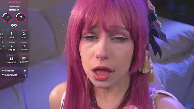 CosplayDream online show from July 2, 2026, 8:37 pm