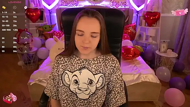 FoxyShy online show from February 16, 2025, 12:21 pm