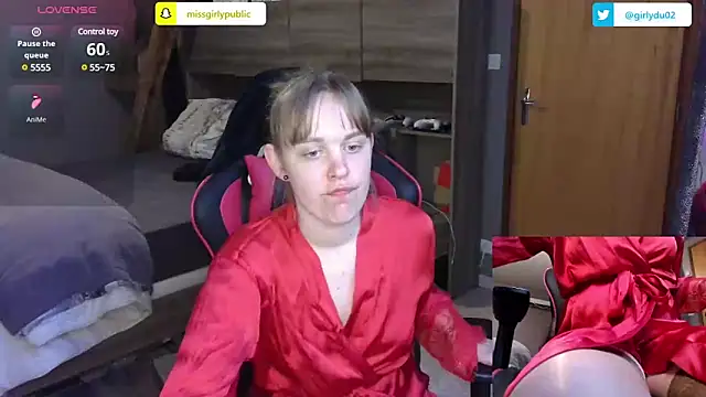 MissGirly online show from March 20, 2025, 1:04 pm