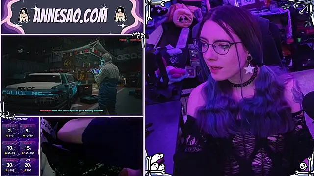 AnneSao online show from September 26, 2025, 11:11 pm