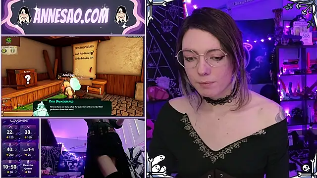 Snapshot of AnneSao chatting on January 12, 2026, 1:12 am AnneSao online show from January 12, 2026, 1:12 am