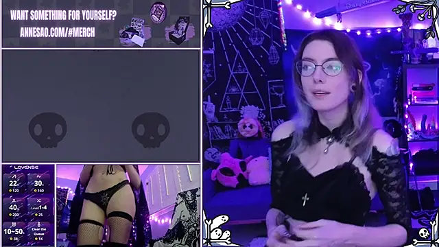 Snapshot of AnneSao chatting on January 8, 2026, 12:16 am AnneSao online show from January 8, 2026, 12:16 am