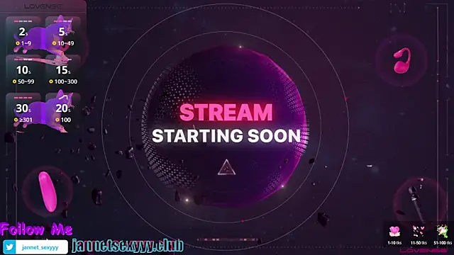 JannetPie online show from January 16, 2025, 11:06 pm