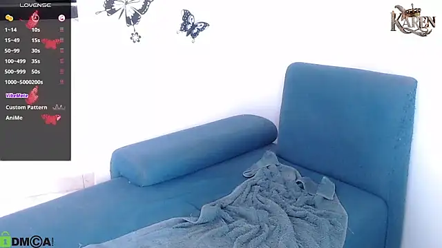 karen sofia  online show from March 22, 2026, 8:54 pm