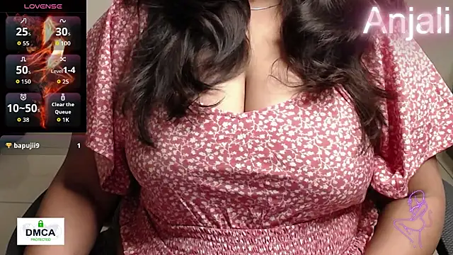 Snapshot of -Naughty-Anjali- chatting on September 18, 2025, 1:58 pm -Naughty-Anjali- online show from September 18, 2025, 1:58 pm