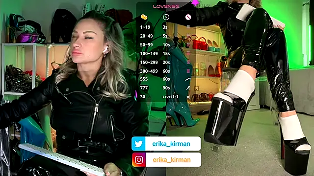Erika Kirman online show from December 14, 2025, 11:05 am
