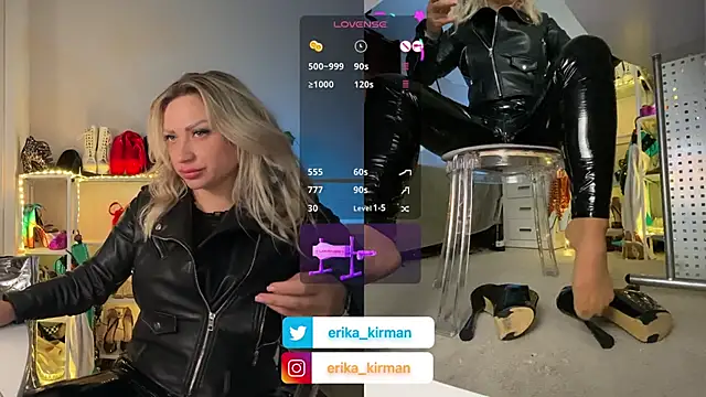 Erika Kirman online show from January 11, 2025, 11:56 am