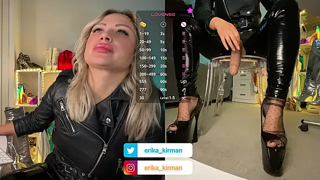 Erika Kirman online show from January 24, 2025, 9:28 am