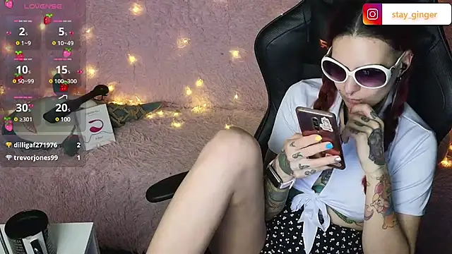 Snapshot of Ginger_Stay chatting on March 6, 2025, 12:00 am Ginger Stay online show from March 6, 2025, 12:00 am