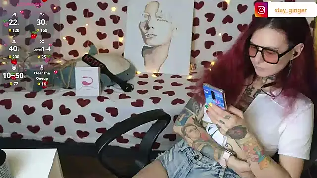 Snapshot of Ginger_Stay chatting on March 21, 2025, 10:39 am Ginger Stay online show from March 21, 2025, 10:39 am